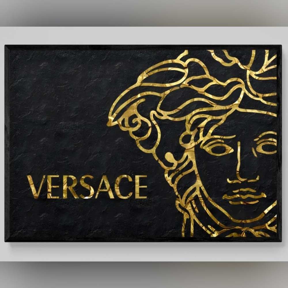Versace 11"×17" Framed Wall Art